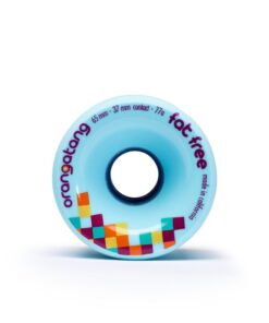 Alternative view of Orangatang Fat Free Wheels 65mm 77a Blue