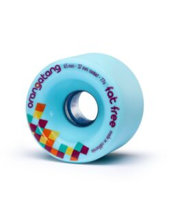 Orangatang Fat Free Wheels 65mm 77a Blue
