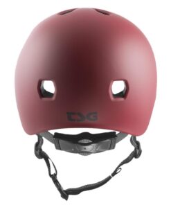 Alternative view of TSG Helm Meta Solid satin oxblood
