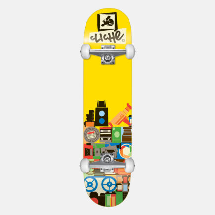 Cliché Document Yellow 8.0 Skateboard