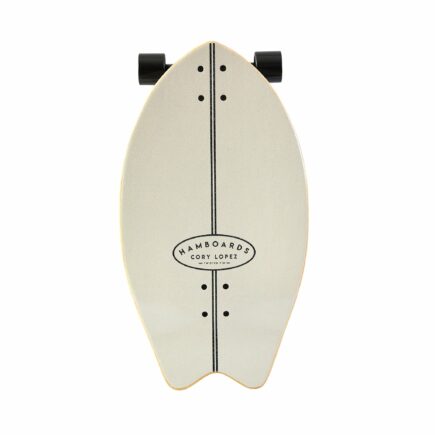 HAMBOARDS Twisted Fin Surfskate Cory Lopez Gray 26"