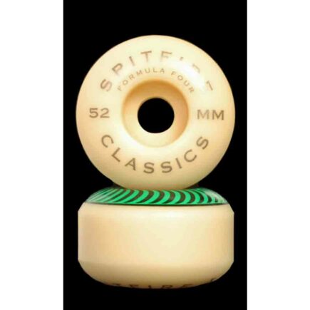 SPITFIRE F4 Classic Green 52mm 99A Skateboard Wheels