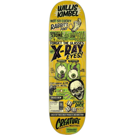 CREATURE Kimbel X-Ray Eyes 9.0 Skateboard Deck