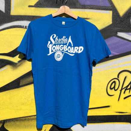 Studio Longboard Unisex T-Shirt Bright Blue