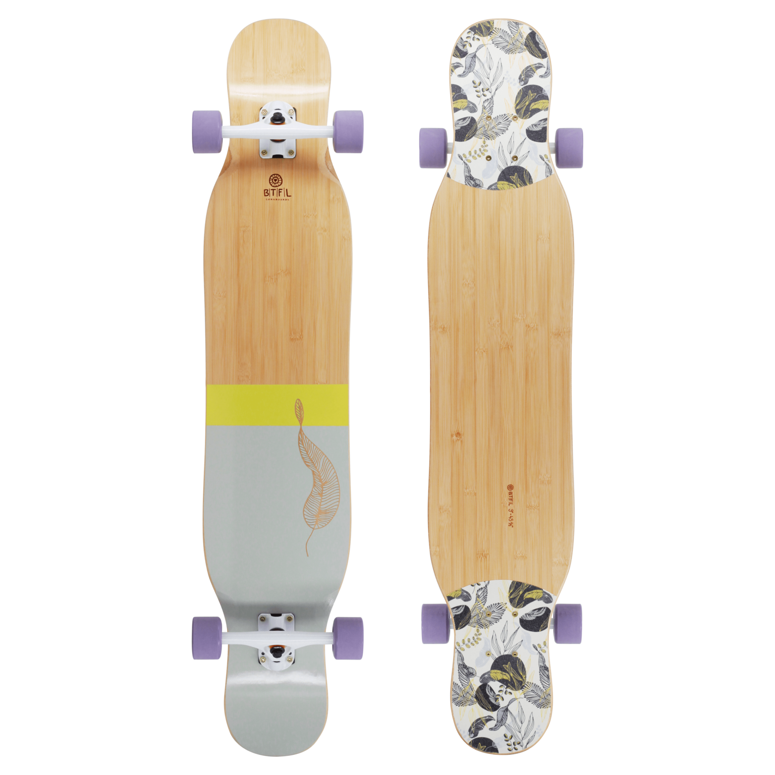 BTFL Nora Dancer Longboard complete