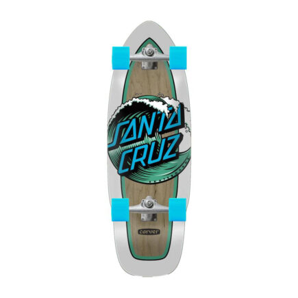 SANTA-CRUZ X CARVER Wave Dot Cut Back Surfskate