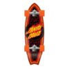 SANTA-CRUZ X CARVER Flame Dot Shark Surfskate