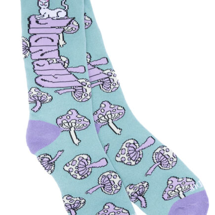 RIPNDIP Super Psychedelic Socks Sage & Lavender