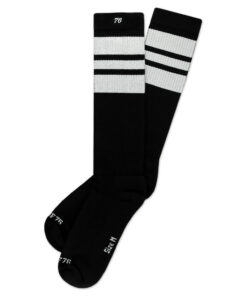 SPIRIT OF 76 Socks Whites On Black Hi