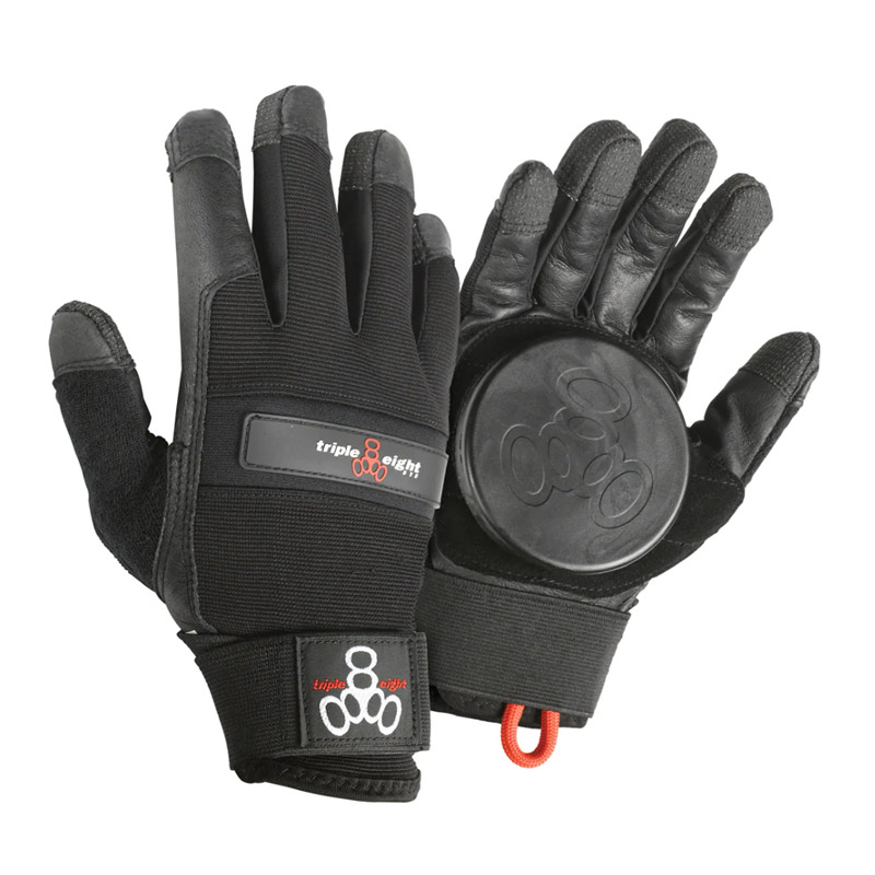 Triple Eight Downhill Slide Gloves black