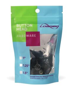 Loaded Flachkopf Montage-Set Innensechskant