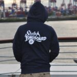 STUDIO LONGBOARD Zip Hoodie navy