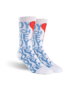TOY MACHINE Socks New Blood White