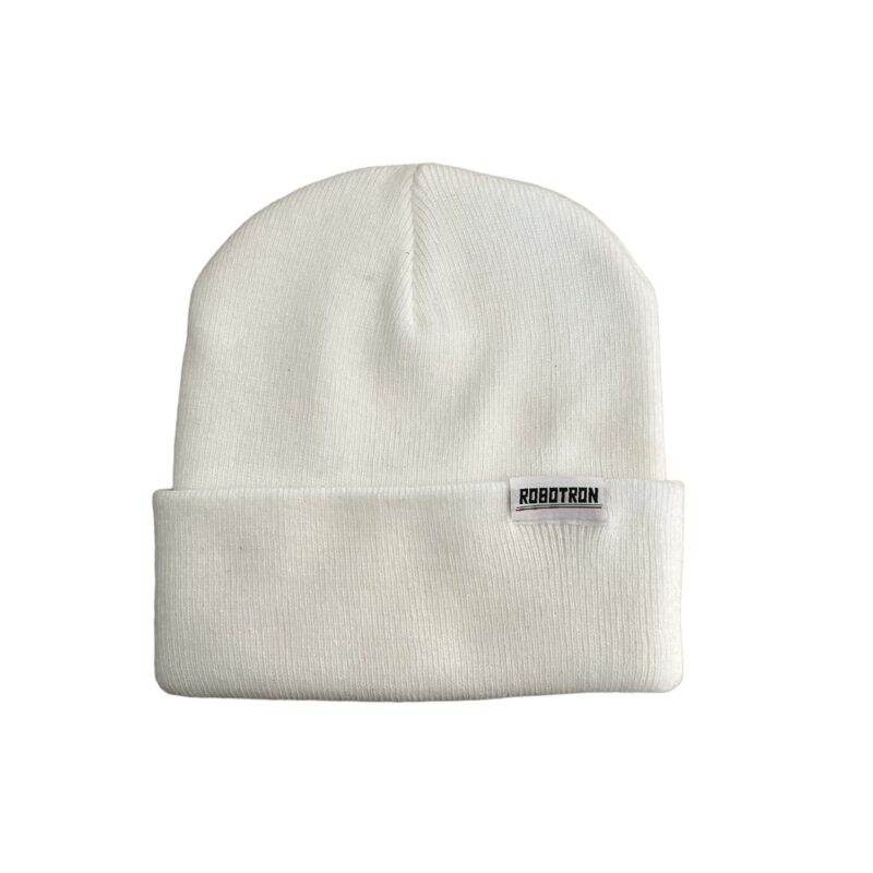 ROBOTRON Beanie White