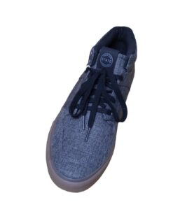 STATE Mercer Dark Grey Chambray Skate Shoes
