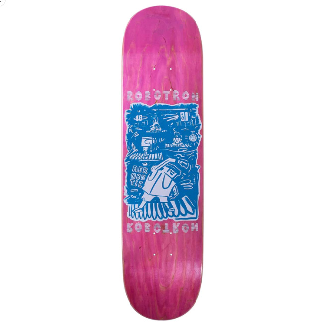 ROBOTRON Aerobic 8.2" Skateboard Deck