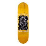 ROBOTRON Ninja Fight yellow 8.7" Skateboard Deck