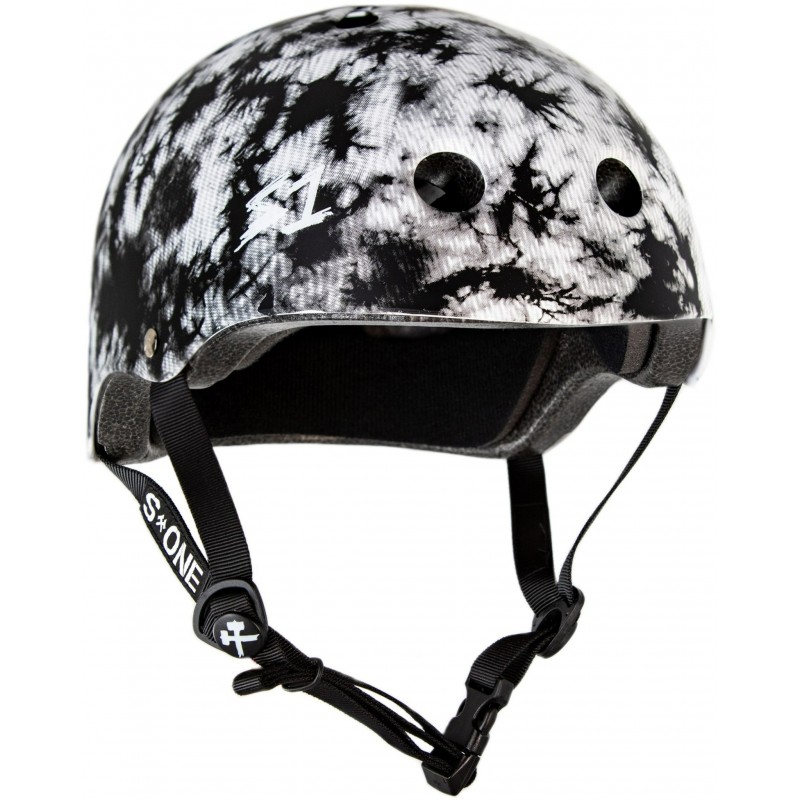 S-ONE V2 Lifer Helmet Black & White Tie Dye