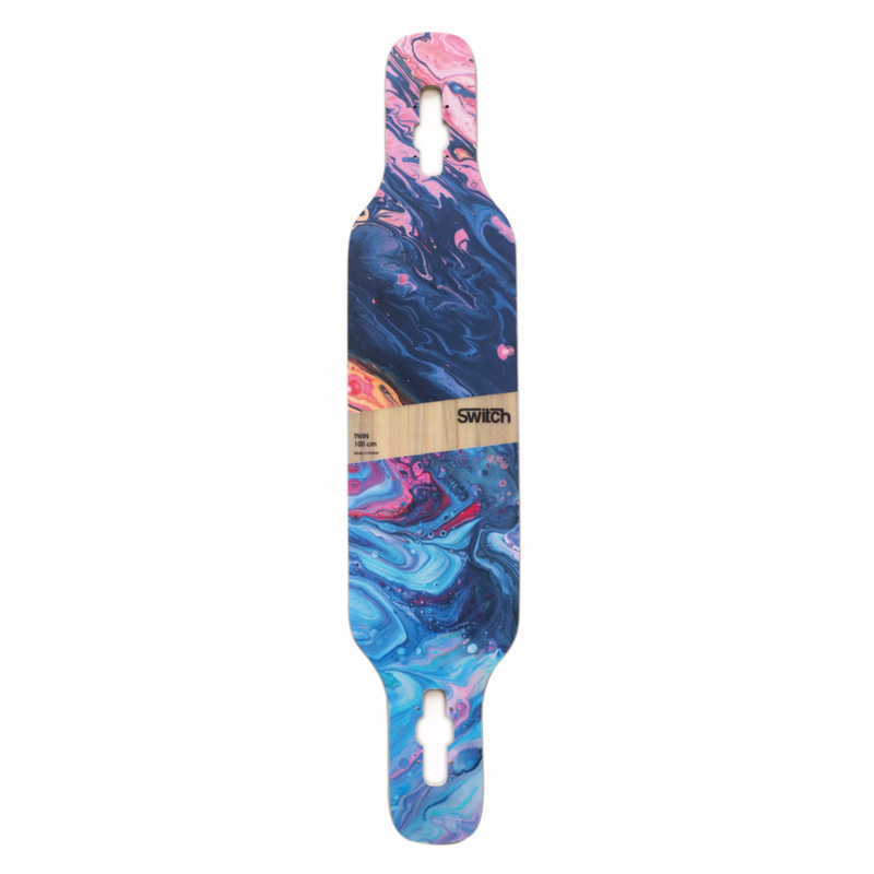 SWITCH Twin Abstract Longboard Deck