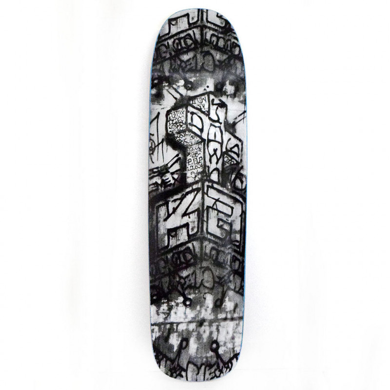 DOGTOWN Graffiti Wall Pool 8.375" Skateboard Deck