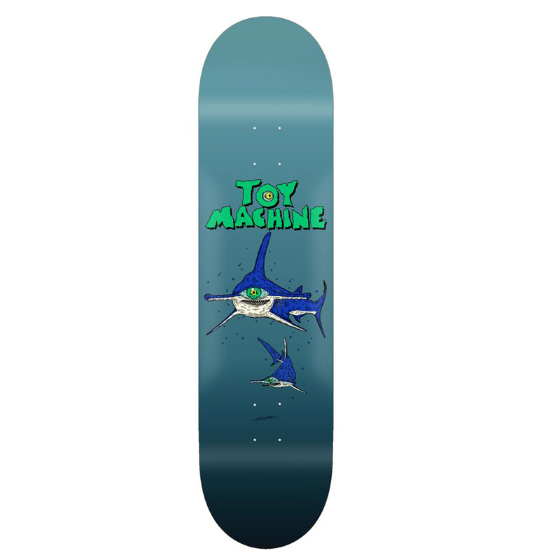 Toy-Machine Hirotton Hammerhead Skateboard Deck