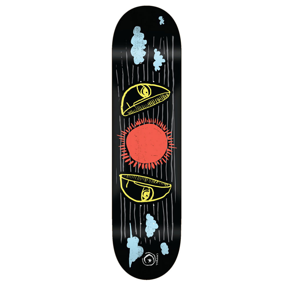 Foundation Campbell Moon Break Skateboard Deck