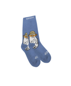 RIPNDIP Nermal S Thompson Socks Light Blue