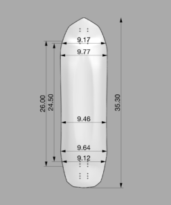 Alternative view of PANTHEON Sacrifice 35" 2024 Longboard Deck