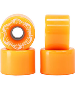 Alternative view of CARVER Roundhouse Slick Wheels 65mm 83A Orange Glo