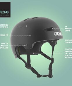 Alternative view of TSG Helmet Evolution Kids Solid Color