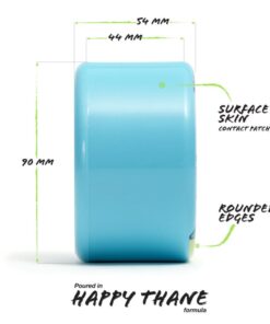 Alternative view of Orangatang Bees Knees 90mm 80a Blau