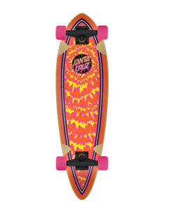 SANTA-CRUZ Toxic Dot Pintail Cruiser Longboard