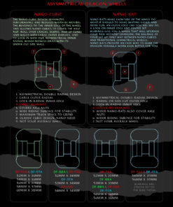 Alternative view of Powell-Peralta Wheels Dragons Nano Rats  54mm x 39mm DF-97A