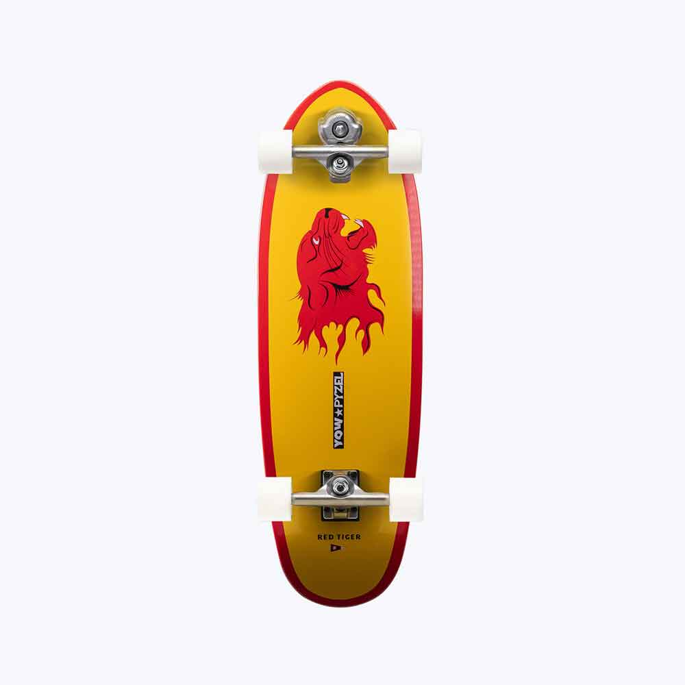 YOW PYZEL RED TIGER 32.6“ Complete Surfskate