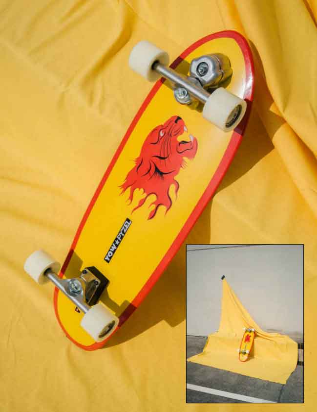 YOW PYZEL RED TIGER 32.6“ Complete Surfskate - Image 3