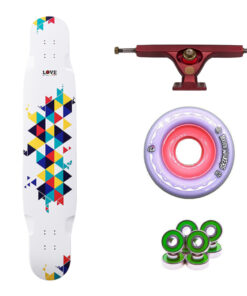 1 LOVE Tapete 46" Complete Longboard