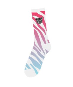 PIG Socks Zebra white
