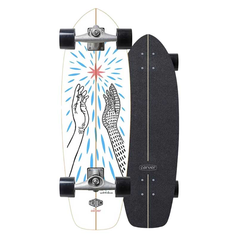 TRITON by Carver Presence 31 CX Complete Surfskate