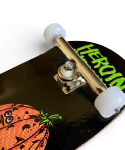 Vue alternative de CUSTOM Pro X Heroin Pumpkin Wide Boy Fingerboard Complete