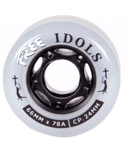 Free Wheels Smoke Idols 66mm 78A Longboard Wheels